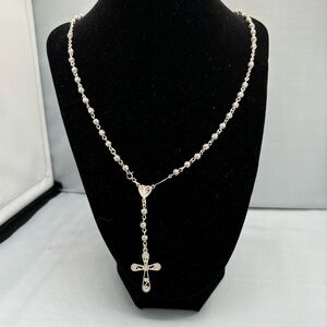 Vintage Silver Rosary